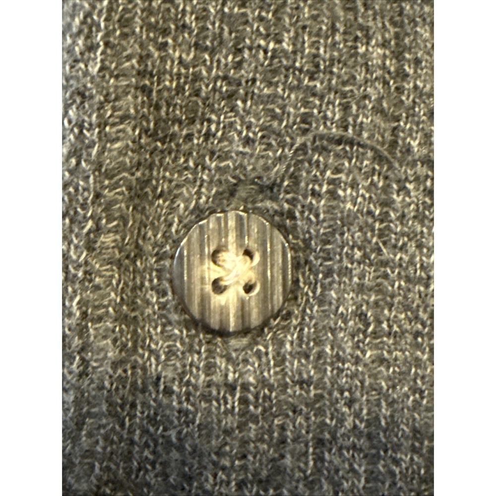 Vintage FieldMaster Sweater Made in USA XL 100% Cotton Button Neck Pullover - Picture 5 of 8
